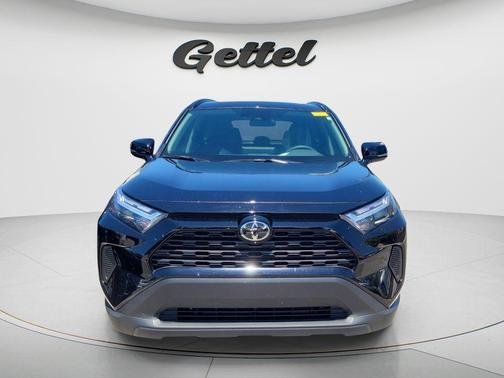 Midnight Black Metallic 2025 Toyota RAV4 Hybrid XLE