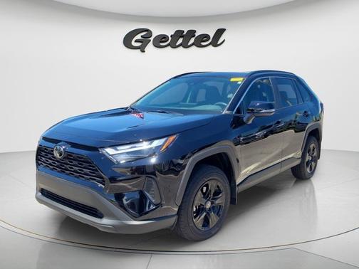 Midnight Black Metallic 2025 Toyota RAV4 Hybrid XLE