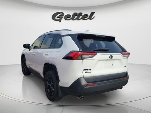 Super White 2021 Toyota RAV4 XLE