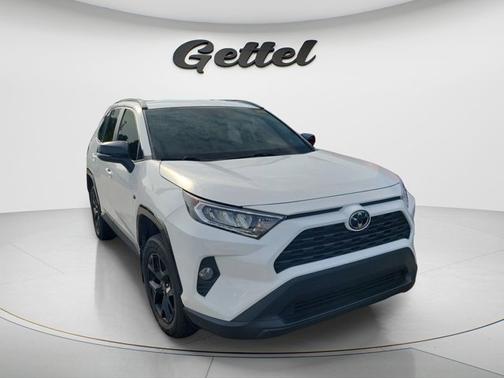 Super White 2021 Toyota RAV4 XLE