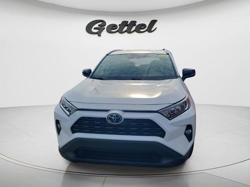 Super White 2021 Toyota RAV4 XLE