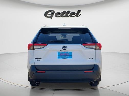 Super White 2021 Toyota RAV4 XLE