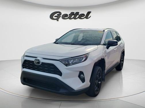 Super White 2021 Toyota RAV4 XLE