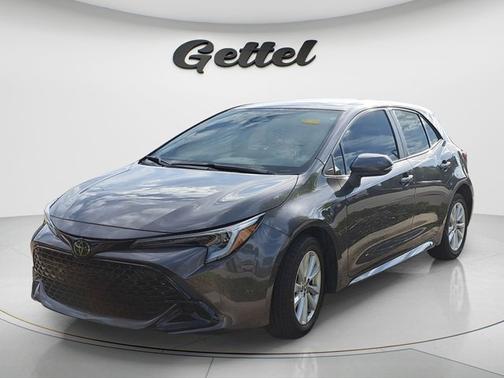 Magnetic Gray Metallic 2025 Toyota Corolla Hatchback SE