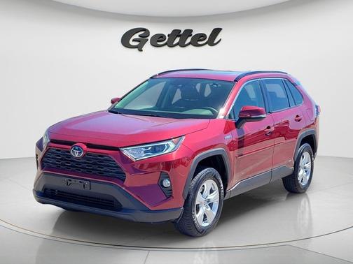 Ruby Flare Pearl 2019 Toyota RAV4 Hybrid Hybrid XLE