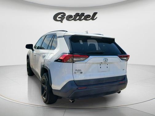 Super White 2019 Toyota RAV4 LE