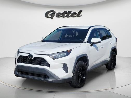 Super White 2019 Toyota RAV4 LE