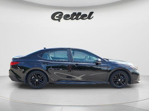 Midnight Black Metallic 2025 Toyota Camry SE