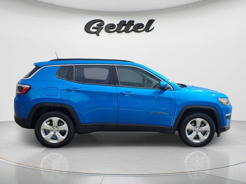 Laser Blue Pearlcoat 2021 Jeep Compass Latitude
