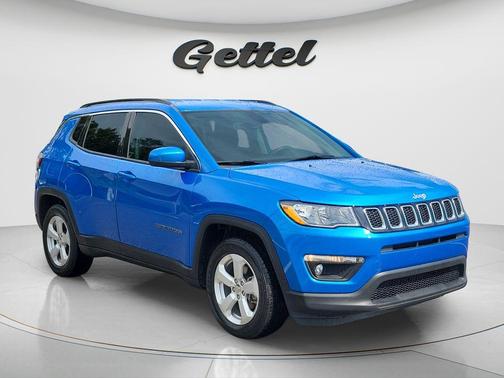 Laser Blue Pearlcoat 2021 Jeep Compass Latitude