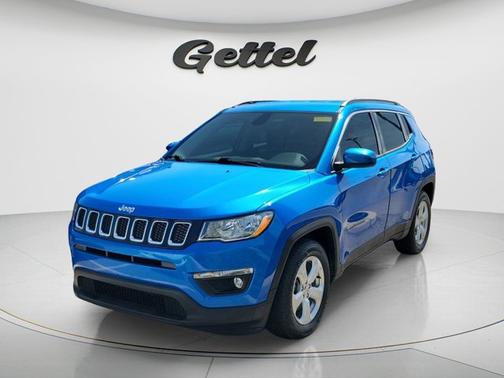 Laser Blue Pearlcoat 2021 Jeep Compass Latitude