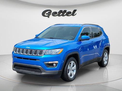Laser Blue Pearlcoat 2021 Jeep Compass Latitude