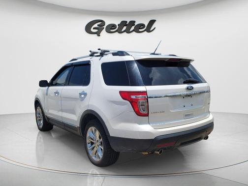 White Platinum Clearcoat Metallic 2013 Ford Explorer Limited