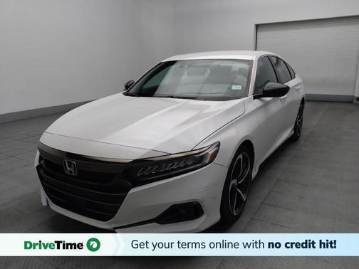 Platinum White Pearl 2021 Honda Accord Sport 1.5T