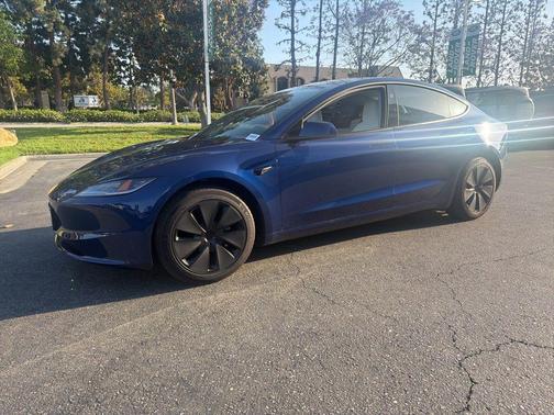 Deep Blue Metallic 2025 Tesla Model 3 Long Range
