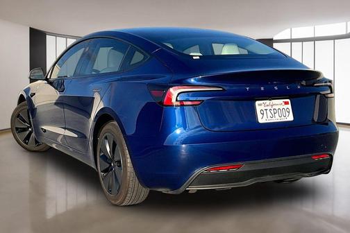 Deep Blue Metallic 2025 Tesla Model 3 Long Range
