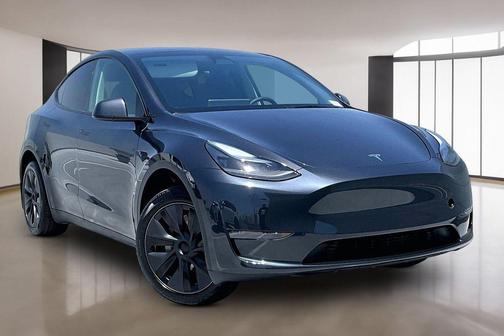 Stealth Grey 2025 Tesla Model Y Long Range Dual Motor Rear-Wheel Drive