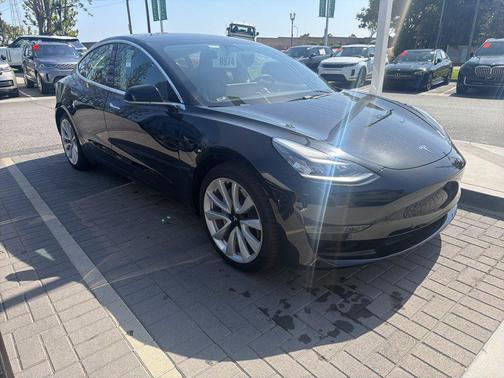 Solid Black 2020 Tesla Model 3 Long Range