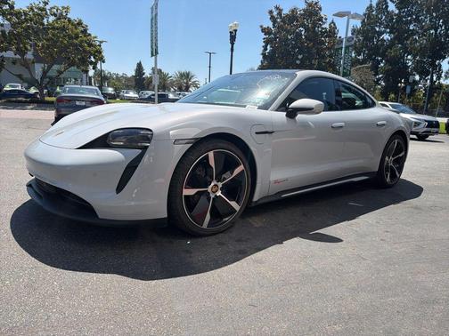 Ice Grey Metallic 2023 Porsche Taycan Base