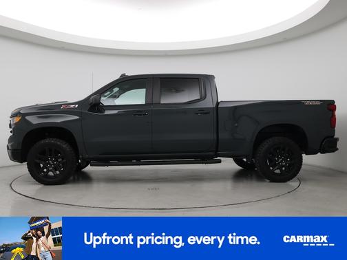 Gray 2025 Chevrolet Silverado 1500 Custom Trail Boss