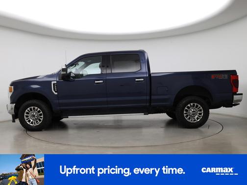 Blue 2020 Ford F-250 XLT