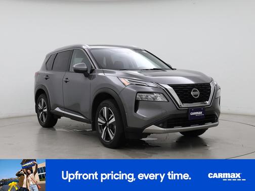 Gray 2021 Nissan Rogue Platinum