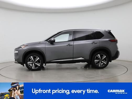 Gray 2021 Nissan Rogue Platinum