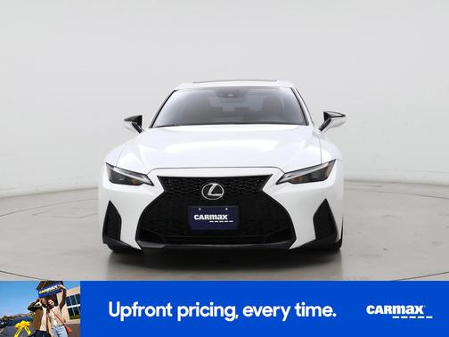 White 2021 Lexus IS 350 F-Sport