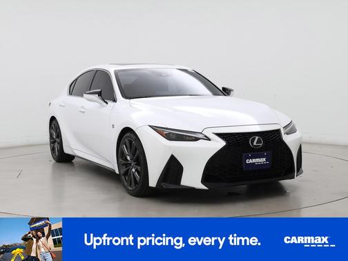 White 2021 Lexus IS 350 F-Sport