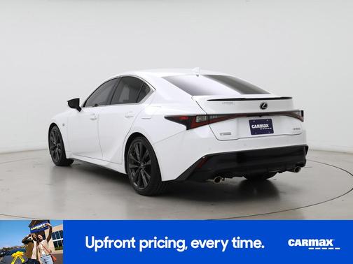 White 2021 Lexus IS 350 F-Sport