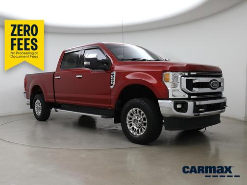Burgundy 2020 Ford F-250 XLT