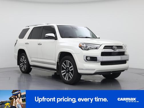 White 2020 Toyota 4Runner Limited