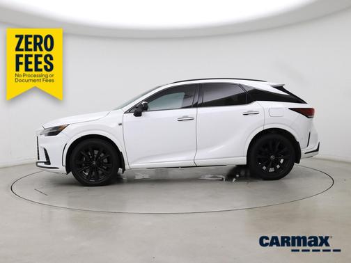 White 2024 Lexus RX 500h F-Sport Performance