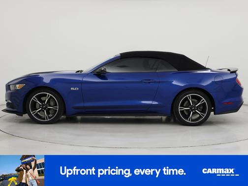 Blue 2017 Ford Mustang GT Premium