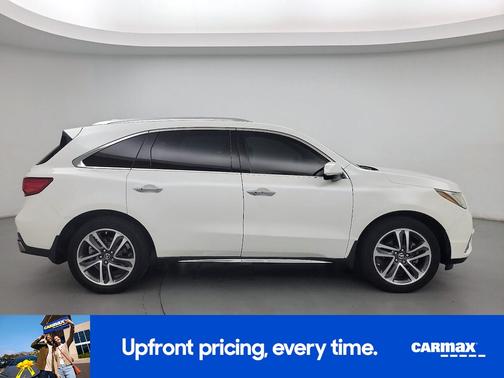 White 2018 Acura MDX Advance