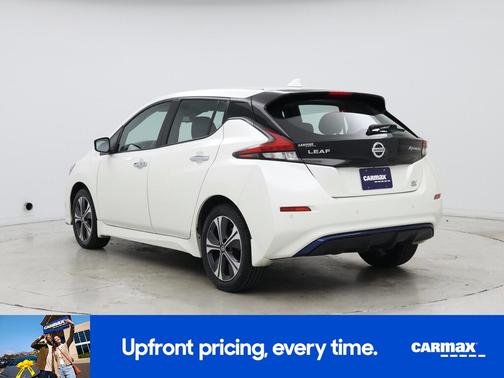 White 2020 Nissan Leaf SV Plus