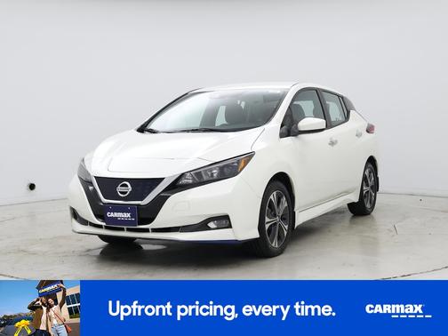 White 2020 Nissan Leaf SV Plus