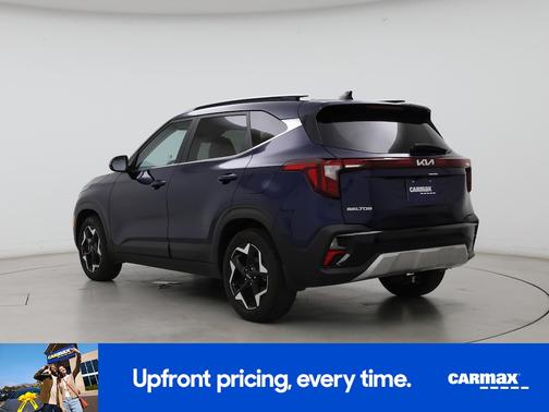 Blue 2024 Kia Seltos EX