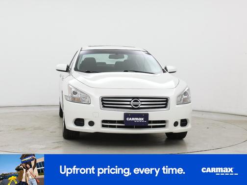 White 2014 Nissan Maxima S