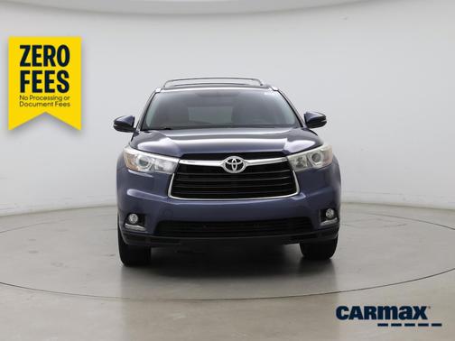Blue 2014 Toyota Highlander Limited