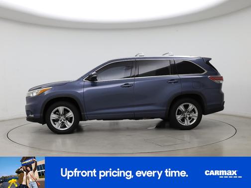 Blue 2014 Toyota Highlander Limited
