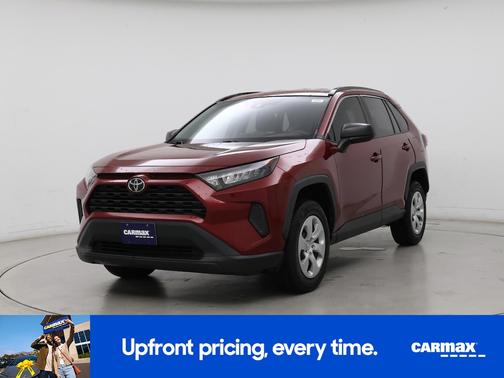 Red 2020 Toyota RAV4 LE