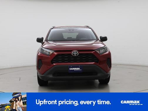 Red 2020 Toyota RAV4 LE