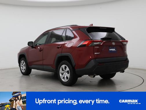 Red 2020 Toyota RAV4 LE