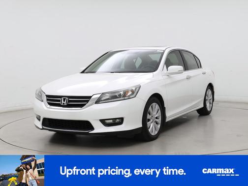 White 2015 Honda Accord EX-L