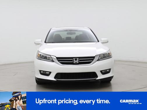 White 2015 Honda Accord EX-L