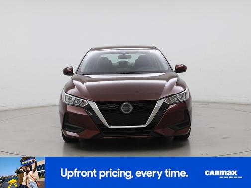 Burgundy 2021 Nissan Sentra SV