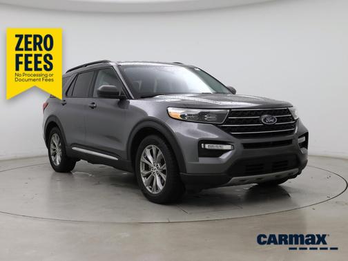 Gray 2023 Ford Explorer XLT