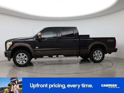 Black 2015 Ford F-250 King Ranch