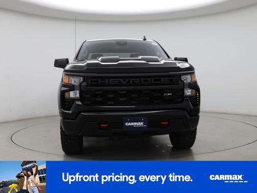 Black 2025 Chevrolet Silverado 1500 Custom Trail Boss
